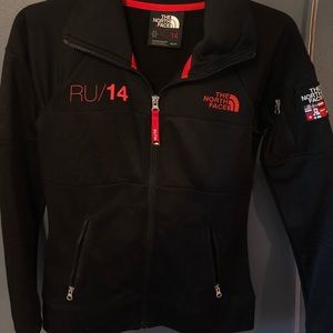 Ru/14 Olympic north face zip up jacket